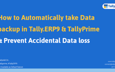 How to Automatically take Data backup in Tally & Prevent Accidental Data loss