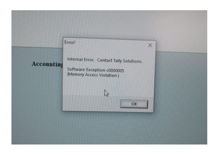 Memory Access Violation Error