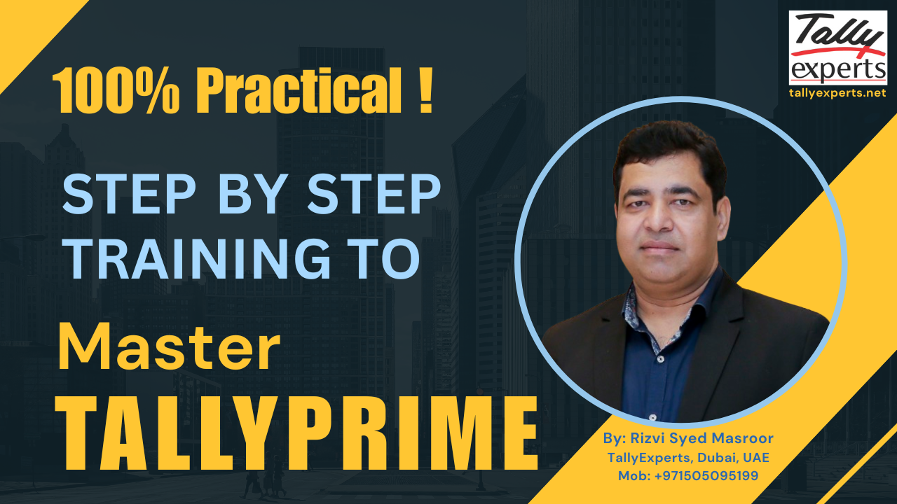 Step by Step Training to Master TallyPrime